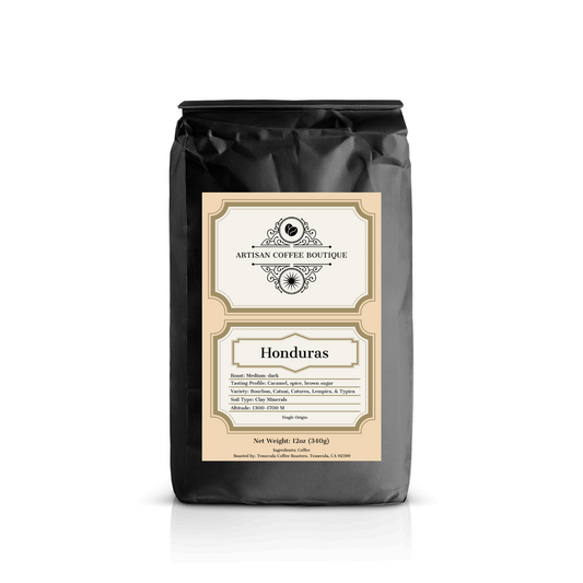 Honduras - Caramel, spice, brown sugar